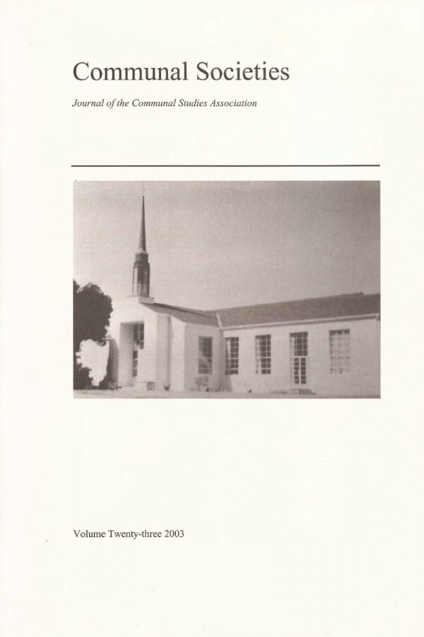 Volume 23, 2003