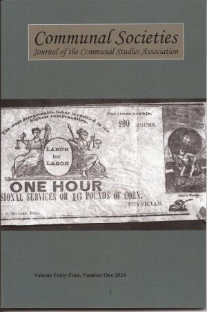 Communal Societies Journal Vol 44, No. 1