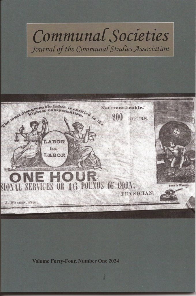 Communal Societies Journal Vol 44, No. 1