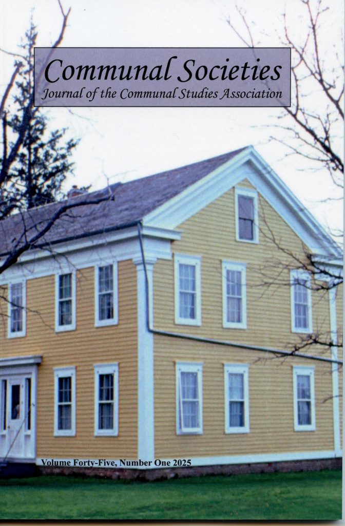 Communal Societies Journal Vol 45, No. 1